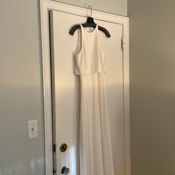 BHLDN XJill Jill Stuart Iva Crepe Maxi Dress MSRP: $298 BHLDN - Picture 8 of 15